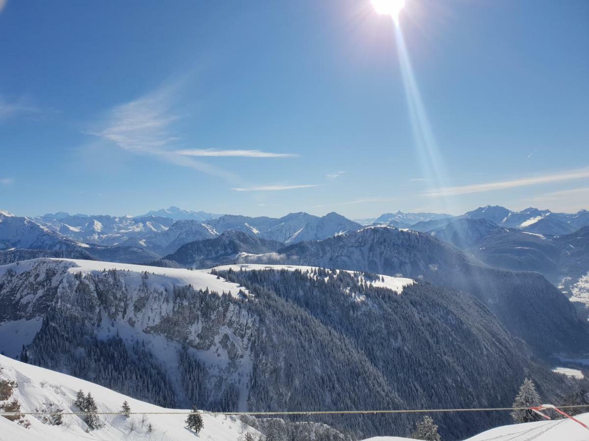 Entre Lac Et Montagnes Bernex Bagian luar foto